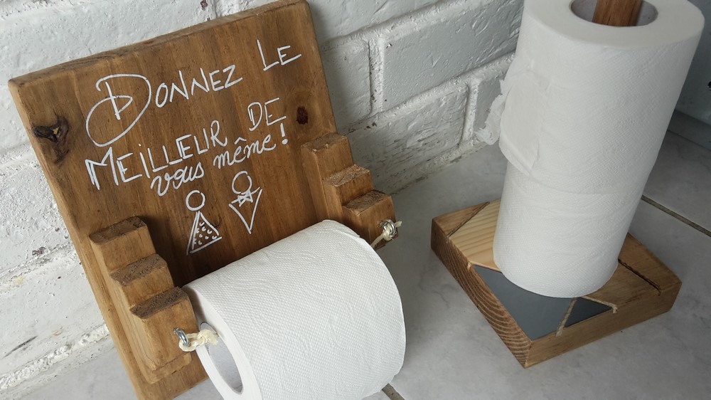 Dérouleur Papier Toilette - Macréadéco