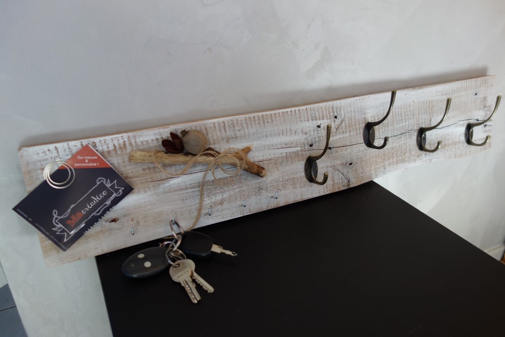porte manteau-écharpes-clefs-maison-décoration-pas de calais (11) porte-crochet-manteau-patère-mural-bois-décoration-personnalisé-artisanal