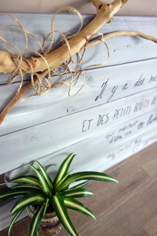 tableau-vegetal-message-citation-décoration-bois-cadeau-personnalisé-artisanal