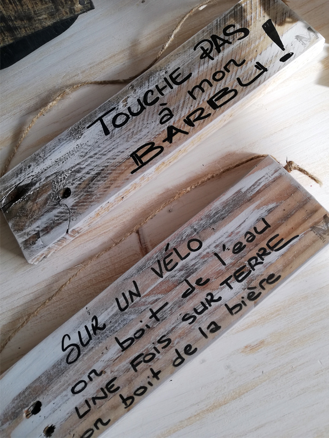 Pancarte citation, déco personnalisable MACREADECO