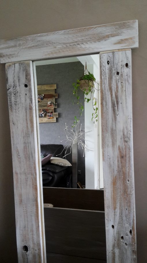 miroir encadrement bois rénovation pas de calais