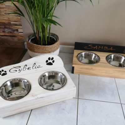 support-porte-gamelle-chien-chat-animaux-bois-personnalisé-artisanal