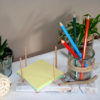 support-crayons-bureau-post-it-cadeau-maitresse-fin-d'année-personnalisé-artisanal