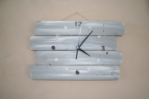 horloge-murale-bois-décoration-personnalisé-artisanal-pendule