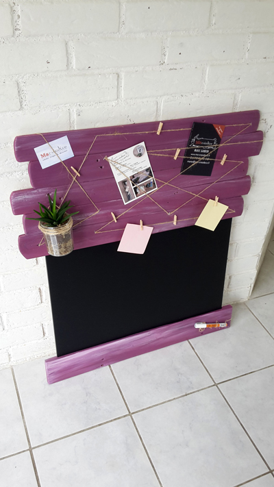 tableau-décoration-bois-cadeau-personnalisé-artisanal-ardoise-mémo