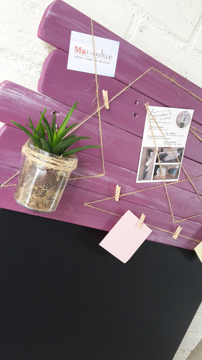 tableau-décoration-bois-cadeau-personnalisé-artisanal-ardoise-mémo