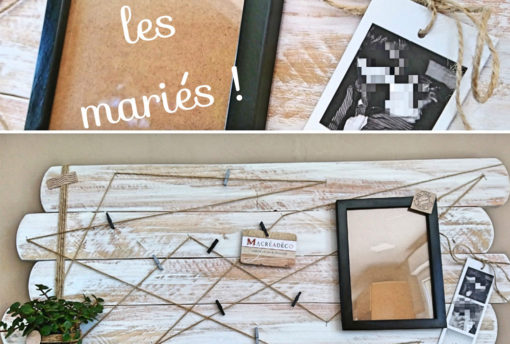 cadre-mariage-tableau-photo-message-bois-personnalisé-cadeau-artisanal