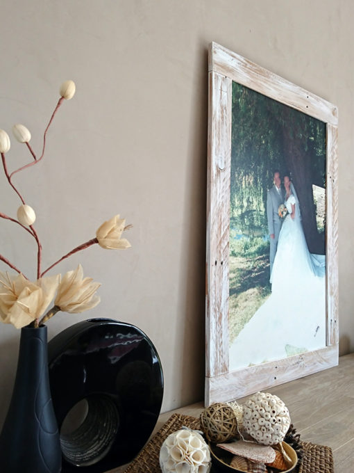 encadrement-Cadre-bois-sur-mesure-personnalisé-tableau-artisanal-mariage