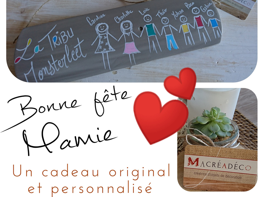 pancarte-plaque-famille-bois-deco-maison-2 pancarte-plaque-panneau-décoration-maison-cadeau-bois-personnalisé-artisanal-mamie-personnage