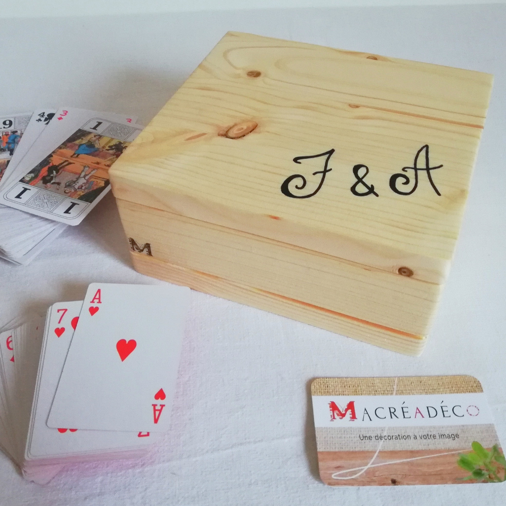 Boîte de rangement pour cartes Tarot, boîte de rangement pratique