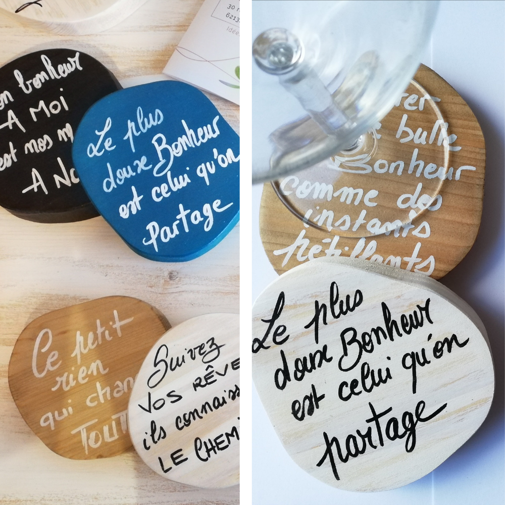 Dessous de verre, Arte de la table MACREADECO