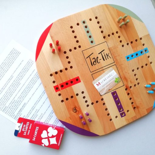 jeu-bois-tactique-pions-enfant-personnalisé-artisanal-plateau-jeu-cadeau-enfant-tock