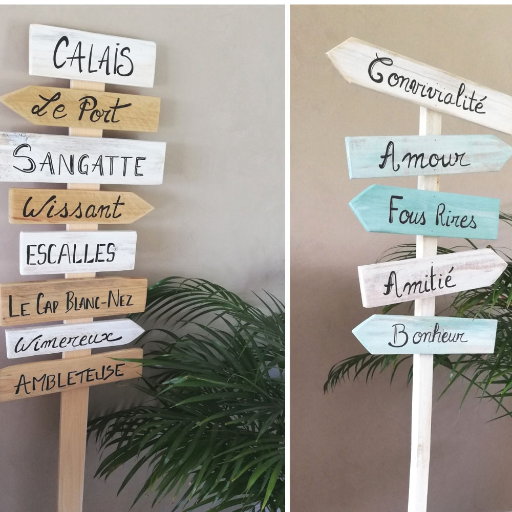 panneau-directionnel-bois-voyages-souvenirs-cadeaux -deco (5) panneau-directionnel-flèche-direction-évènement-bois-interieur-extérieur-personnalisé-artisanal-mariage-commerce