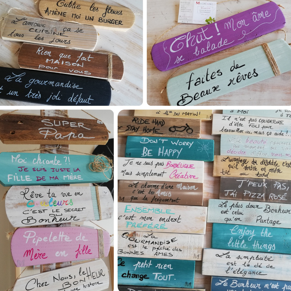 plaque-pancarte-citation-porte-deco-bois pancarte-plaque-panneau-décoration-maison-cadeau-bois-personnalisé-artisanal-citation