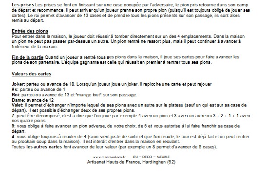 Jeu de TOCK, plateau en bois |MACREADECO|