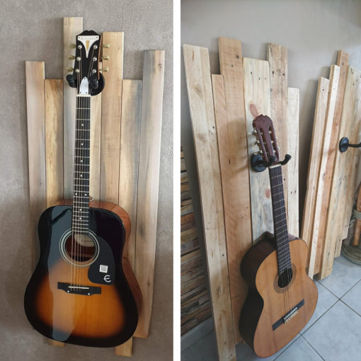 Pied de guitare,Pied de guitare acoustique en bois,Pied de guitare