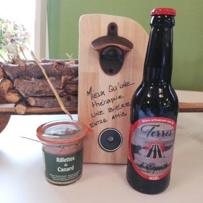 décapsuleur-ouvre-cannette-bière-mural-bois-artisanal-personnalisé