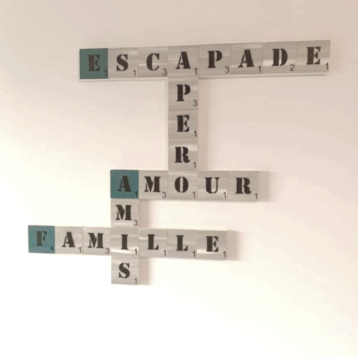  Lettre Scrabble Bois Deco Geante