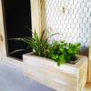 tableau-ardoise-mémo-photos-grillage-jardinière-plante-déco-murale2