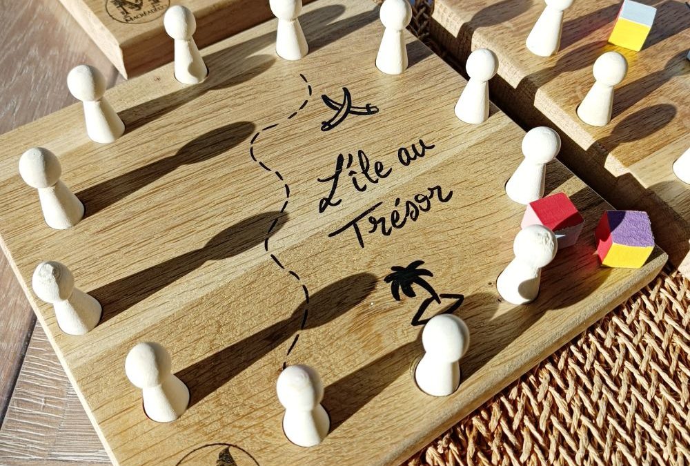 L’île au Trésor jeu en bois
