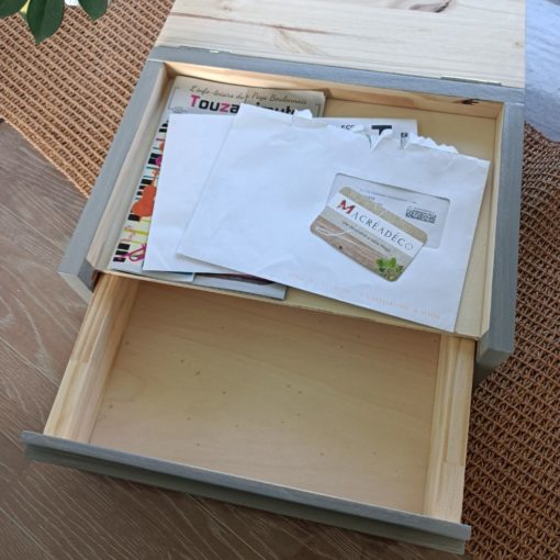 boite-courriers-tiroir-organisateur-bois-décoration-personnalisé-artisanal
